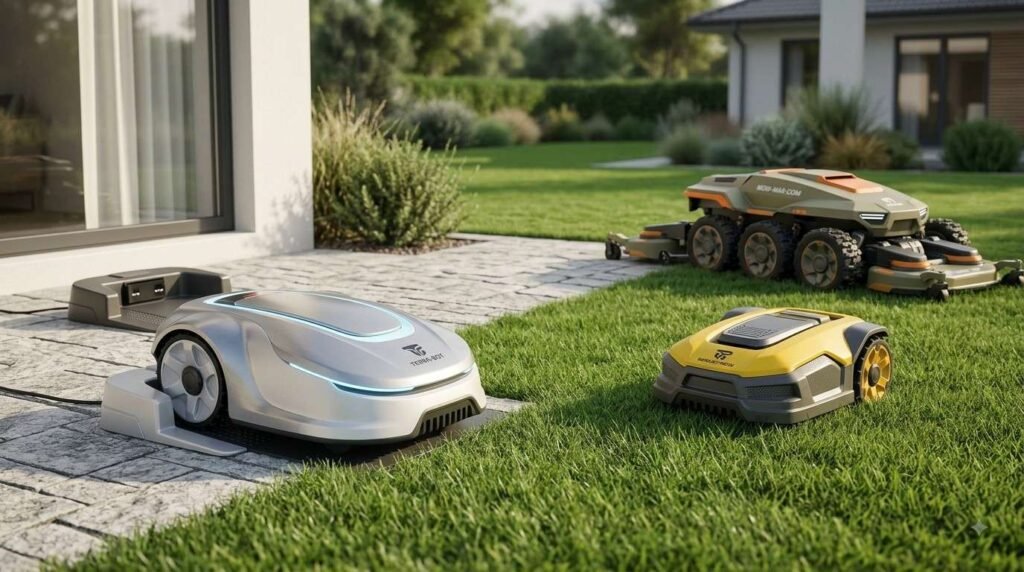 Robot Tondeuse Sans Fil Pas Cher en 2026 — Le Guide pour Ne Pas Se Tromper Robot Tondeuse Sans Fil Pas Cher en 2026