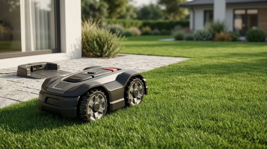 Robot tondeuse sans fil périphérique 2000m²